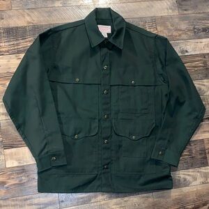 Filson Forest Service Green Mackinaw Cruiser Military Field Jacket